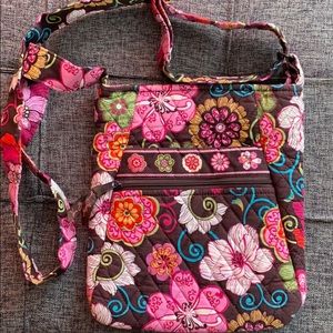 NWOT Vera Bradley Floral Crossbody Bag